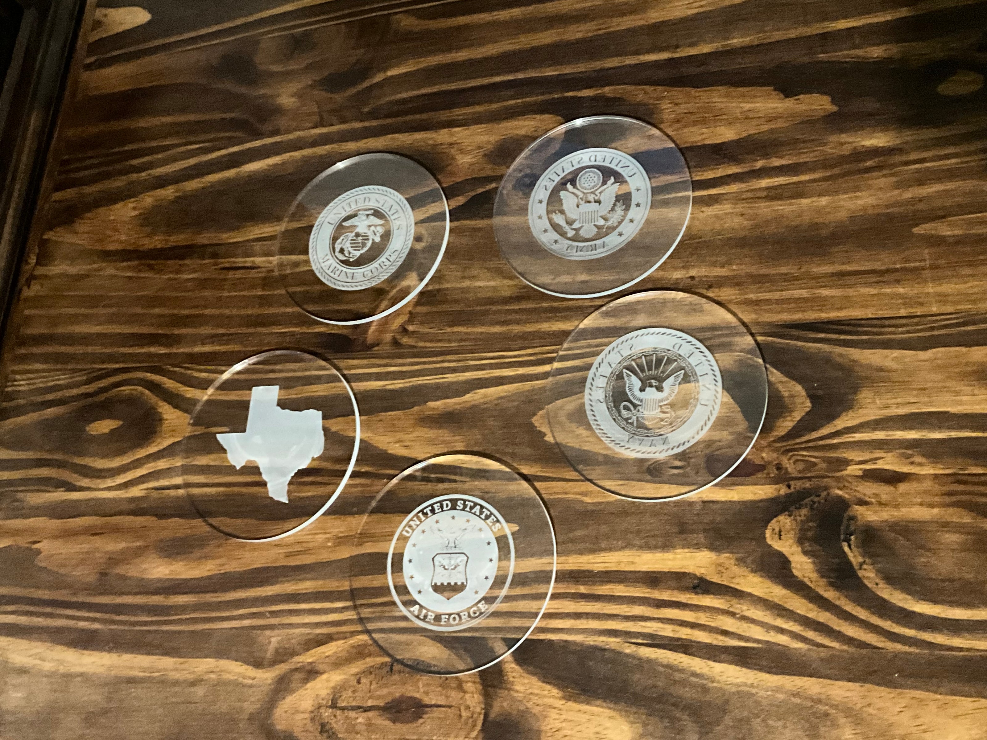 Customizable Acrylic Inserts