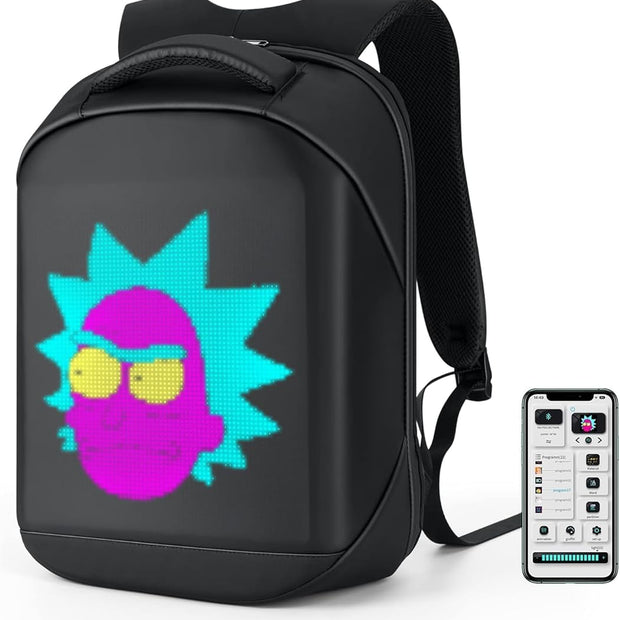 Customizable LED Backpack Controlled by Phone App
