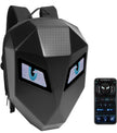LED Hardshell backpack.